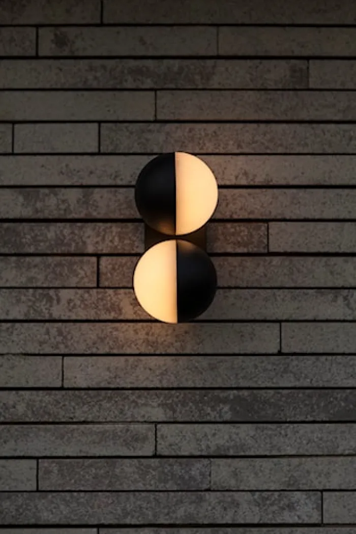 Kinkiet zewnętrzny Looma LED x2 szary