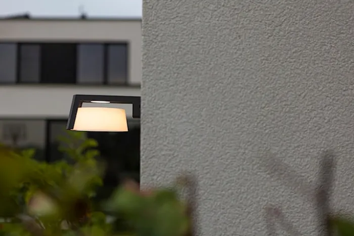 Kinkiet zewnętrzny Moon LED antracytowy