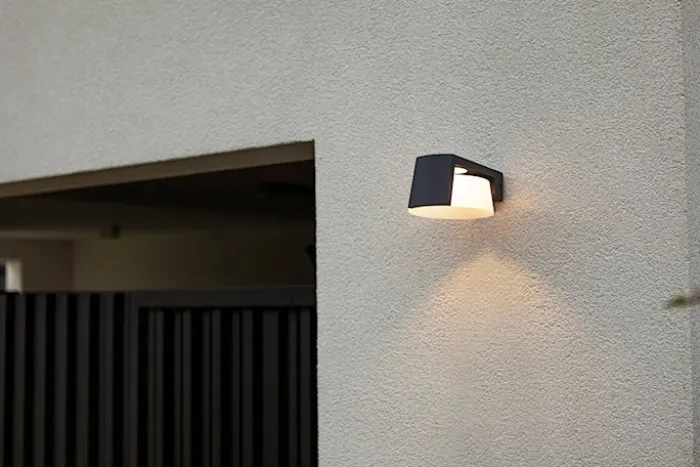 Kinkiet zewnętrzny Moon LED antracytowy