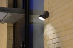 Kinkiet zewnętrzny Trumpet LED antracytowy