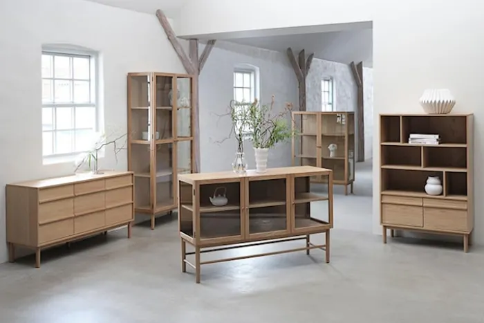 Komoda Fozier dąb naturalny