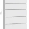 Komoda Malwa z pięcioma szufladami 70 cm kaszmir