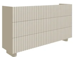 Komoda sześcioszufladowa Fiorra 147 cm kaszmir