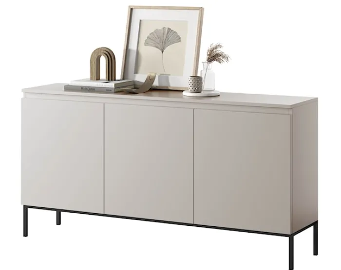 Komoda trzydrzwiowa Bemmi 150 cm kaszmir