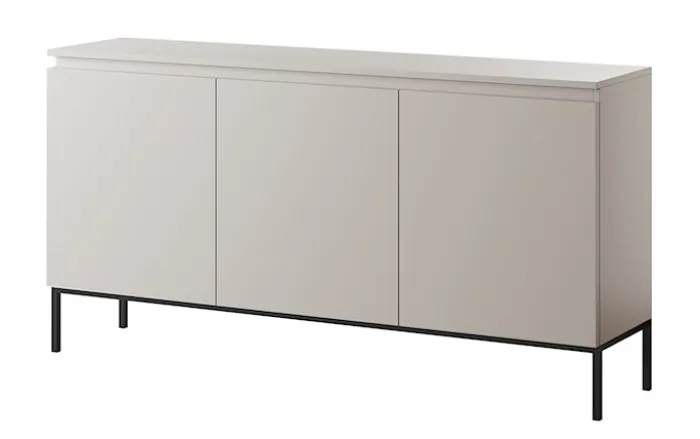 Komoda trzydrzwiowa Bemmi 150 cm kaszmir