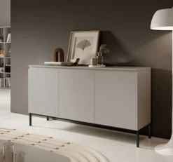 Komoda trzydrzwiowa Bemmi 150 cm kaszmir