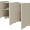 Komoda trzydrzwiowa Fiorra 144 cm kaszmir