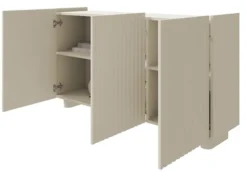 Komoda trzydrzwiowa Fiorra 144 cm kaszmir