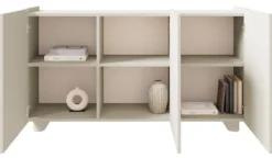 Komoda trzydrzwiowa Fiorra 144 cm kaszmir