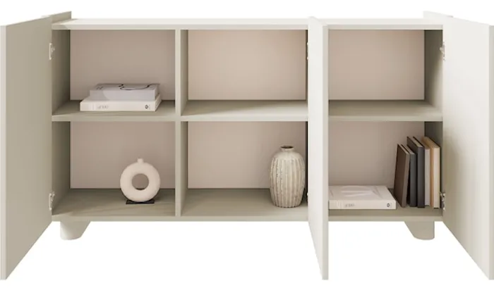 Komoda trzydrzwiowa Fiorra 144 cm kaszmir