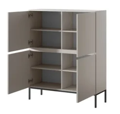 Komoda wysoka Bemmi 100 cm kaszmir