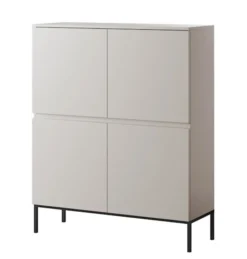 Komoda wysoka Bemmi 100 cm kaszmir