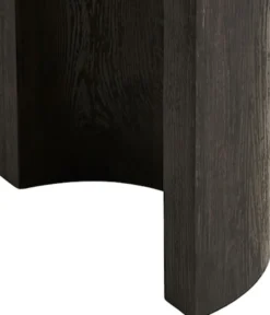 Konsola Bibione 114 cm ciemnobrązowa