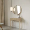 Konsola Nolie z szufladą i nóżkami 90 cm Dąb Olejowany