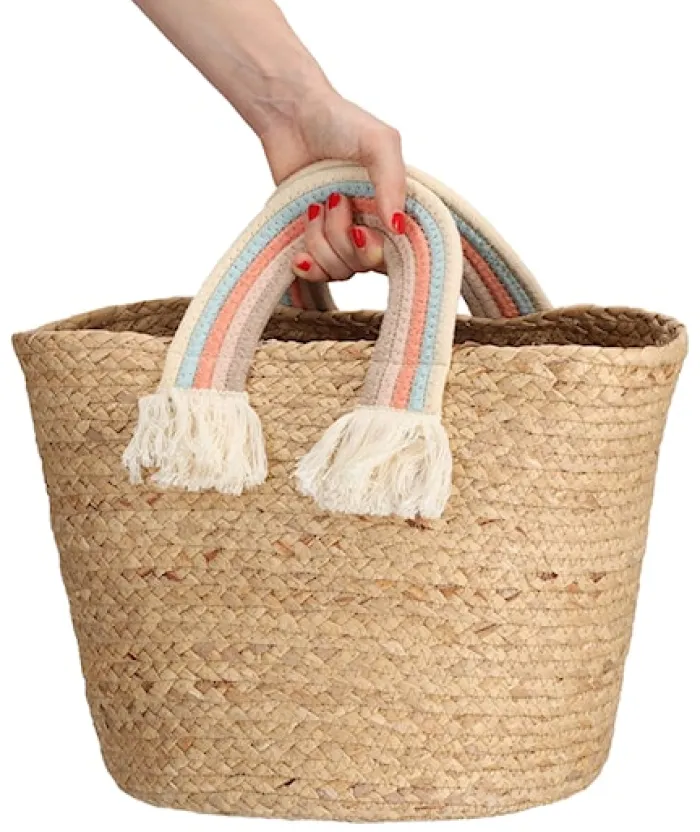 Kosz do przechowywania Rainbow 30 cm trawa morska
