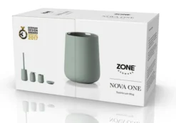 Kubek na szczoteczki do zębów Nova One zielony