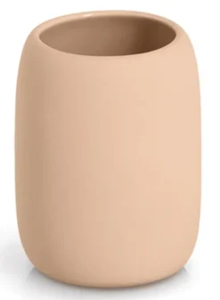 Kubek na szczoteczki do zębów Omettes różowy
