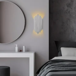 Lampa ścienna Bolines 50 cm chromowana