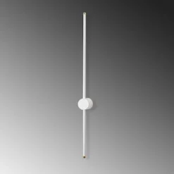 Lampa ścienna Walriefle 91 cm biała