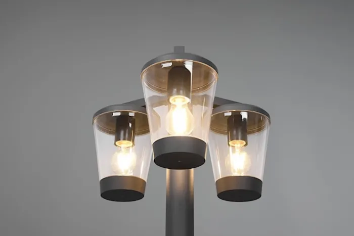 Lampa ogrodowa Cavado 220 cm antracytowa