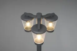 Lampa ogrodowa Cavado 220 cm antracytowa