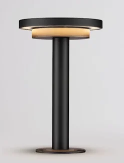 Lampa ogrodowa Ceyelly LED 24 cm czarna