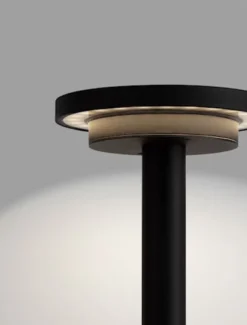 Lampa ogrodowa Ceyelly LED 24 cm czarna