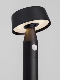 Lampa ogrodowa Choope LED solarna czarna