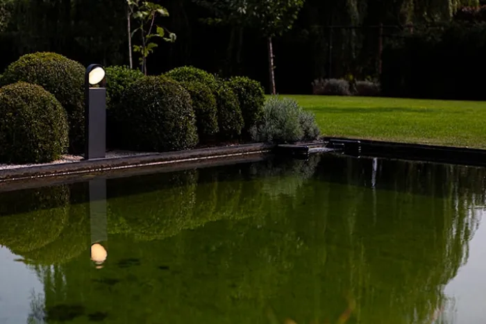 Lampa ogrodowa Fele LED antracytowa