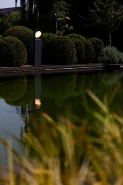 Lampa ogrodowa Fele LED antracytowa