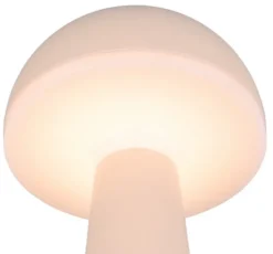 Lampa ogrodowa Fungo LED beżowa