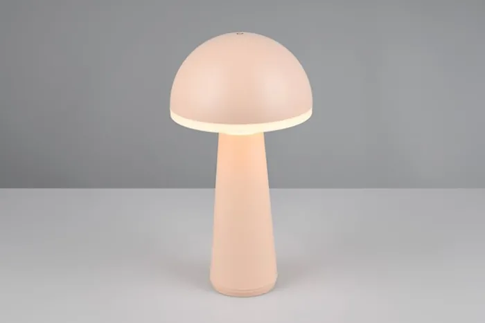 Lampa ogrodowa Fungo LED beżowa