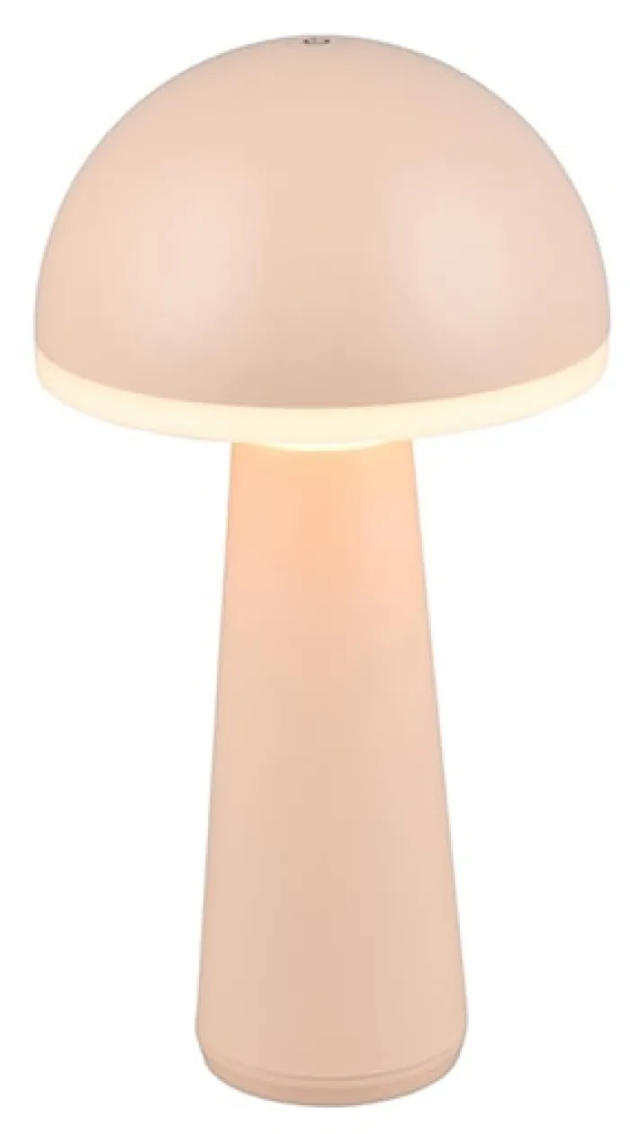 Lampa ogrodowa Fungo LED beżowa