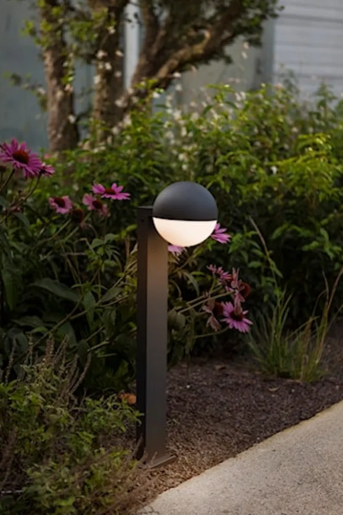 Lampa ogrodowa Looma szara