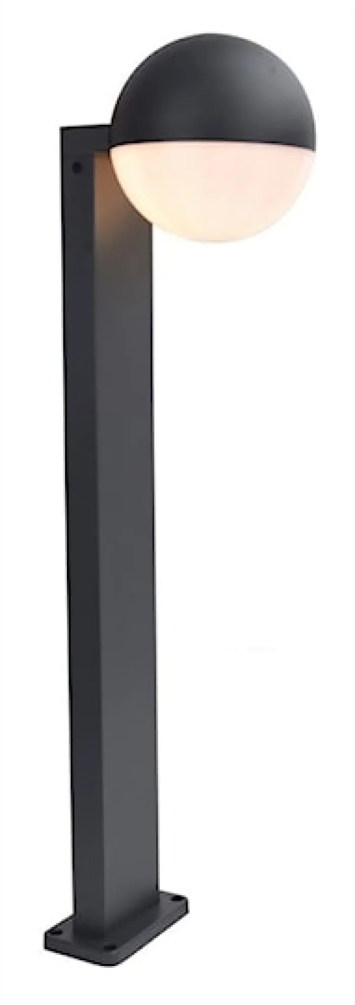 Lampa ogrodowa Looma szara