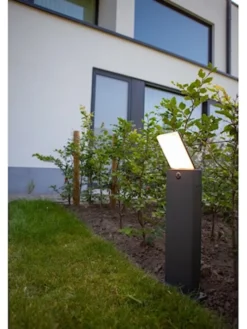 Lampa ogrodowa Pano LED antracytowa