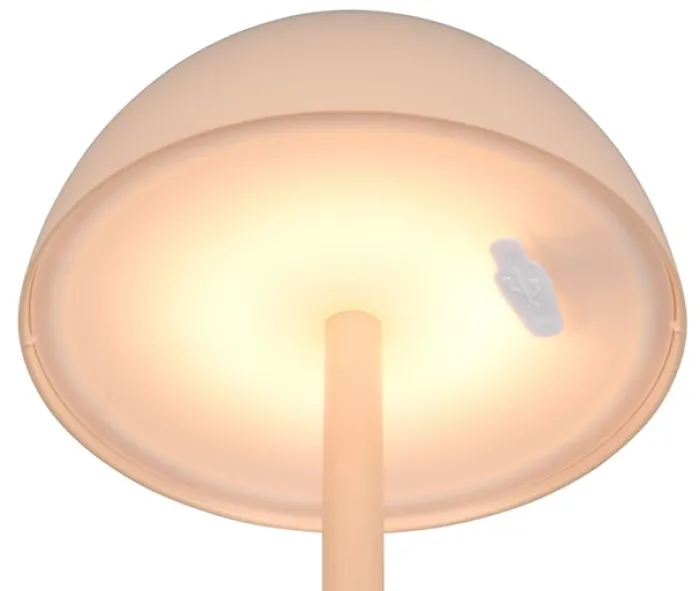 Lampa ogrodowa Ricardo LED beżowa