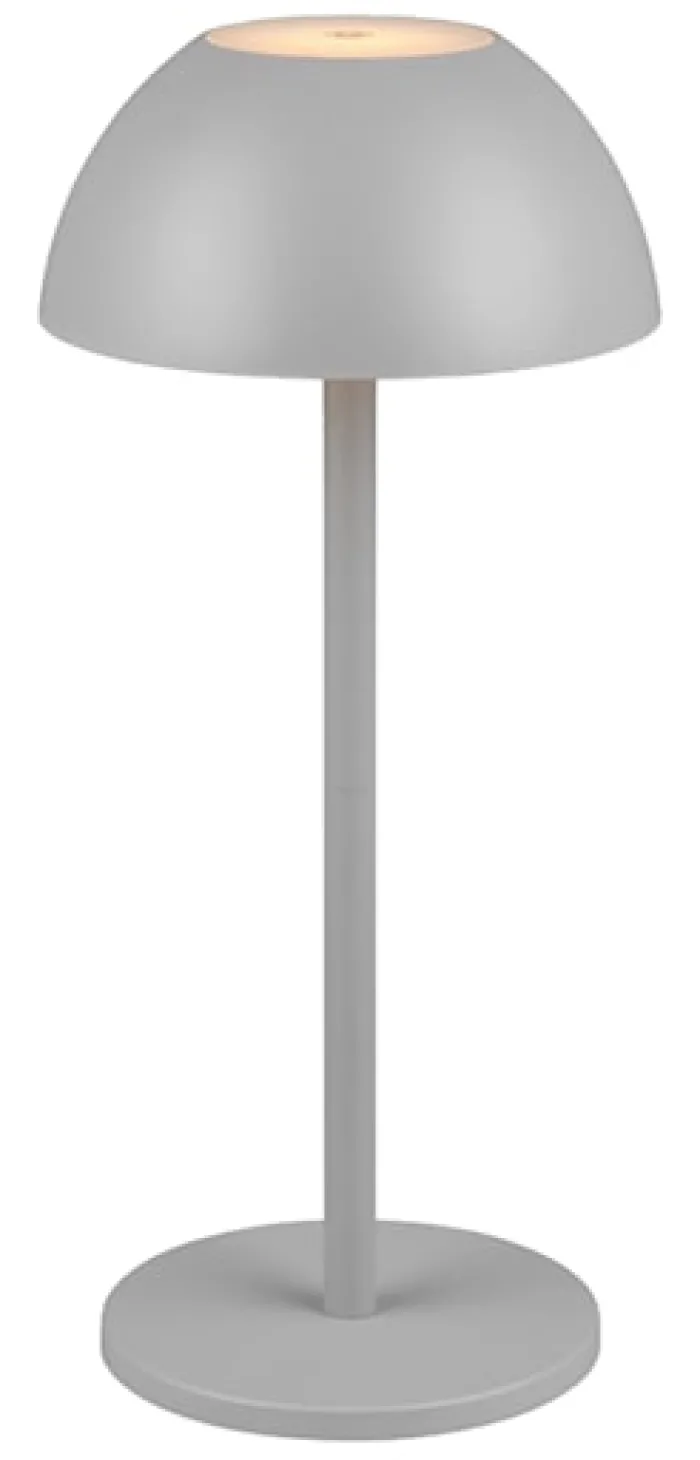 Lampa ogrodowa Ricardo LED szara