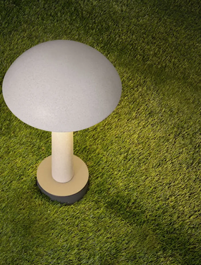 Lampa ogrodowa Visax LED biała