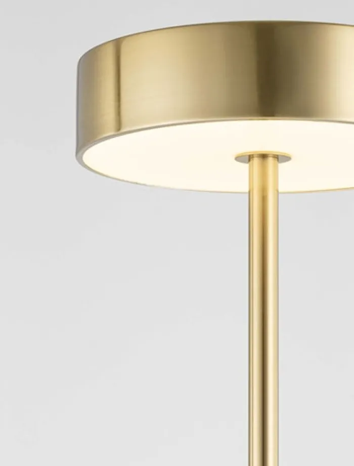 Lampa podłogowa Ampyll LED złota