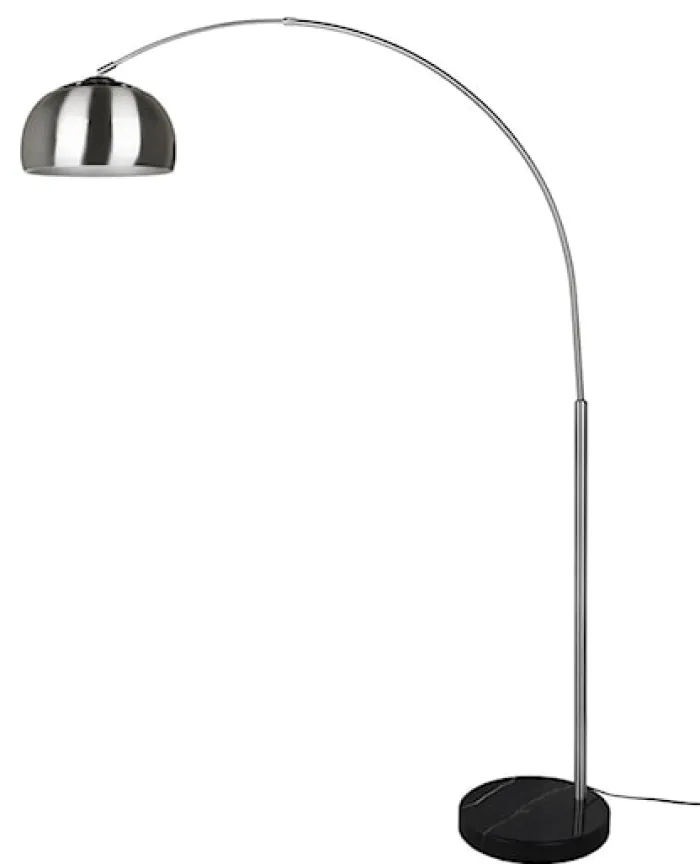 Lampa podłogowa Argentina srebrna