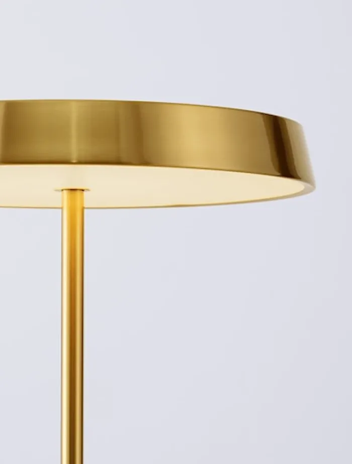 Lampa podłogowa Bleggy LED złota