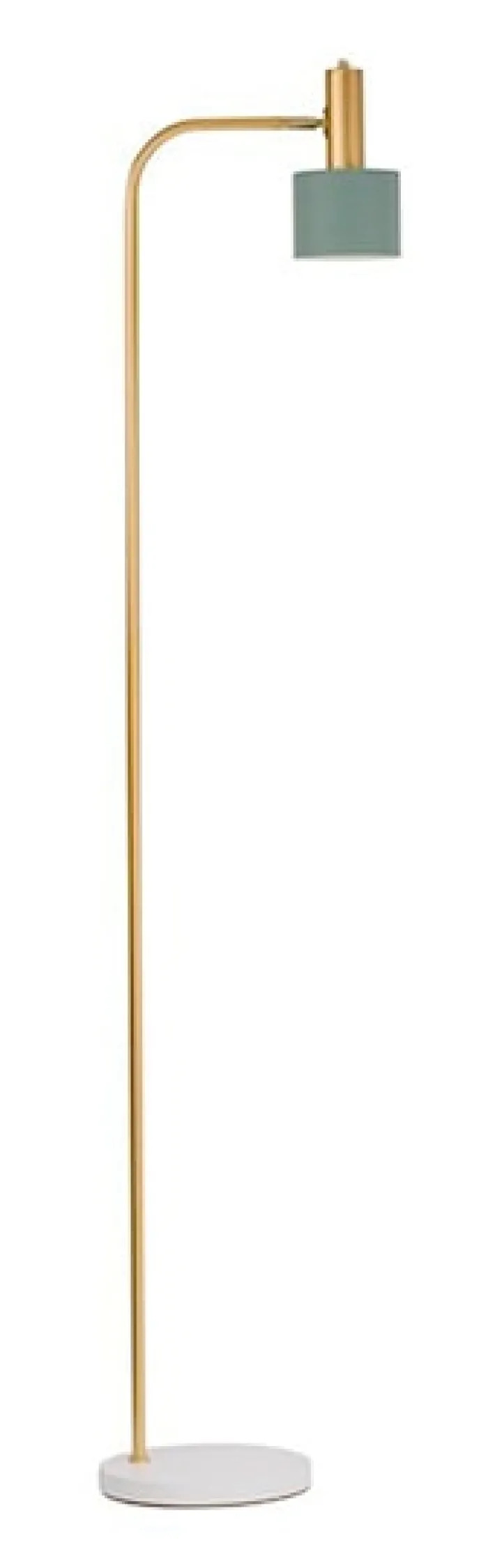 Lampa podłogowa Chilley szaro-złota