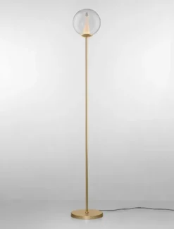 Lampa podłogowa Eviline LED złota