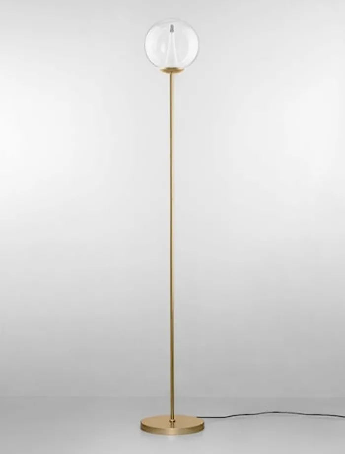 Lampa podłogowa Eviline LED złota