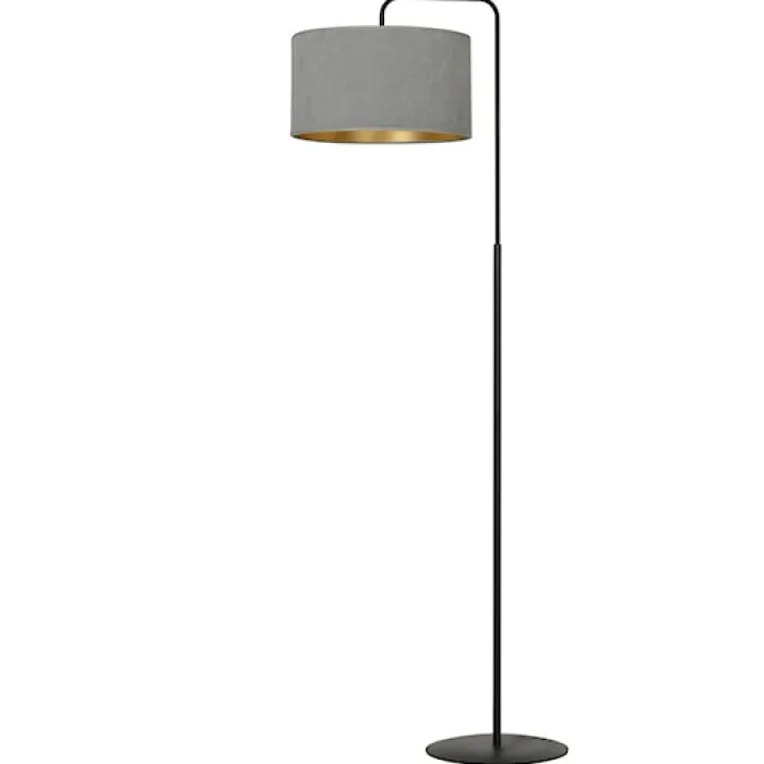 Lampa podłogowa Hellid 150 cm szara