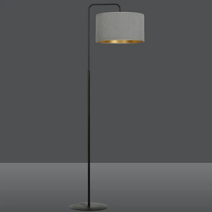 Lampa podłogowa Hellid 150 cm szara