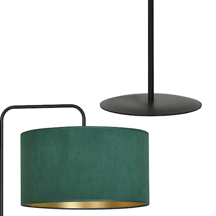 Lampa podłogowa Hellid 150 cm zielona