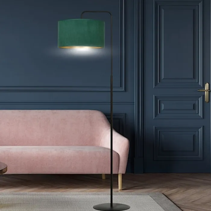 Lampa podłogowa Hellid 150 cm zielona