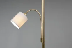 Lampa podłogowa Hotel x2 beżowo-złota